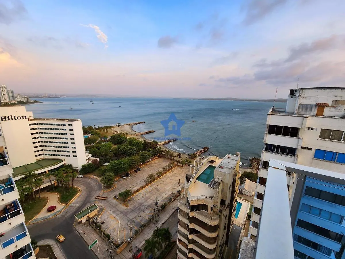 Estudio Vista Oceanica - Piso 17 Apartment Cartagena 0*,